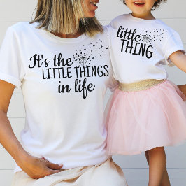 Little Sak Dandelion Hearts Mamma Child Exfit T Shirt