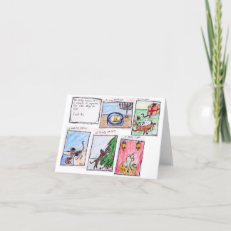 Little sak Fullt-blankokort Tack Kort