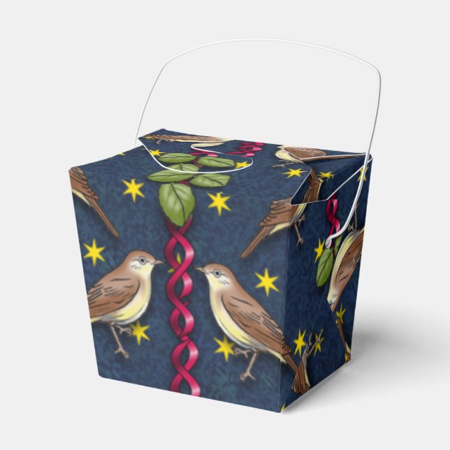 Little Sång Birds Presentaskar (Framsidan Sidan)