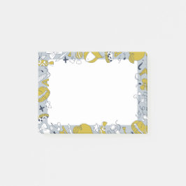 Little School Sak på Funny Post-it Block