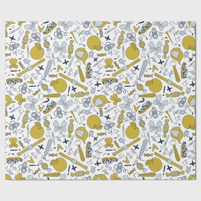 Little School Sak Scated on Presentpapper (Seam)