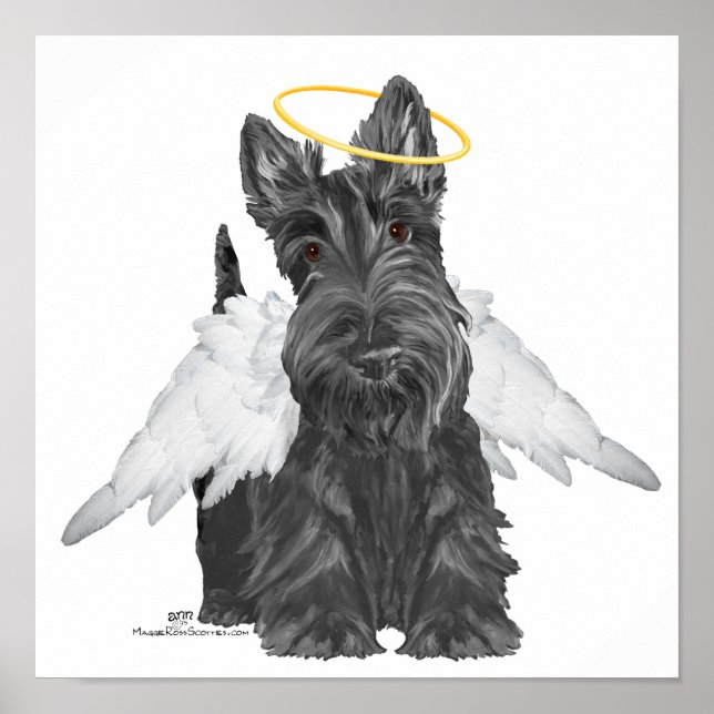 Little Scottie Angel Poster (Framsidan)
