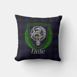 Little Scottish Clan Tartan & Crest Kudde