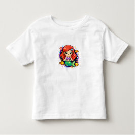 Little Sea Dreamer Mermaid – Cute Toddler Girl T-S T Shirt