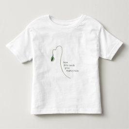 "Little Seeds Mighty Träd Baby Småbarn T-Shirt