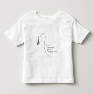 "Little Seeds Mighty Träd Baby Småbarn T-Shirt