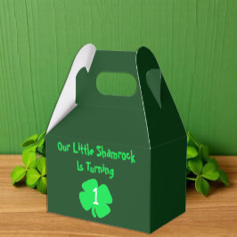 Little Shamrock 1st Birthday Presentaskar