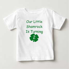 Little Shamrock 1st Birthday T Shirt