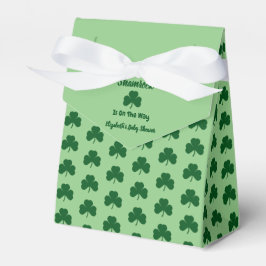 Little Shamrock St patrick's day Baby Shower Presentaskar
