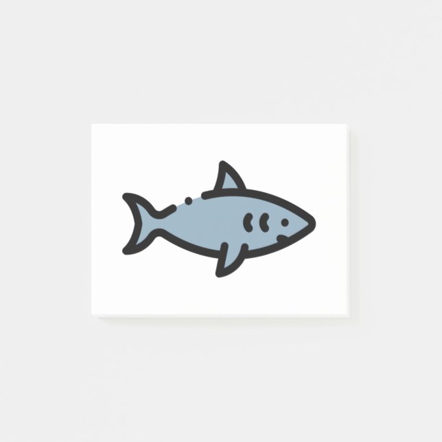 Little Shark Post-it Block (Framsida)