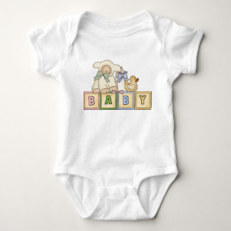 Little Sheep Pojke eller Girl's Infant's Creeper Tee Shirt