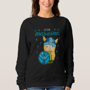 Little Shield-Maiden Lagertha s Shield Girl Norse T Shirt