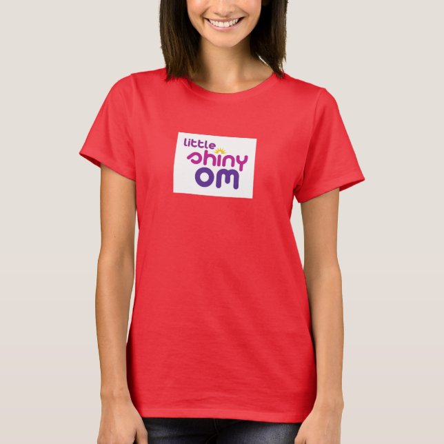 Little Shiny Om Burn Out shirt Tröja (Framsida)