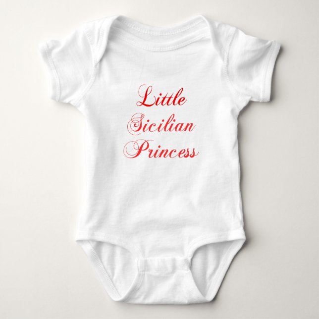 Little Sicilian Princess T-shirt (Framsida)