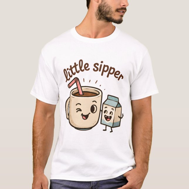 Little Sipper T Shirt (Framsida)