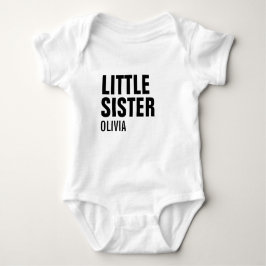 Little Sister Anpassningsbar Baby Bodykostym Tee