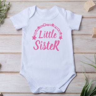 Little Sister Baby T Shirt