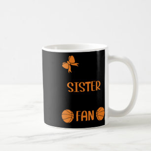 Little Sister Biggest Fläkt Basketball Sister Kaffemugg