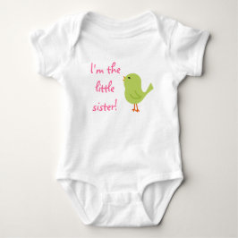 Little Sister Cheerful Bird Shirt Tröja