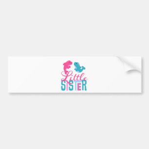 Little Sister Dolphins Bildekal