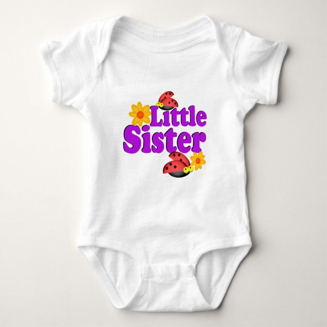 Little Sister Ladybug Tee (Framsida)