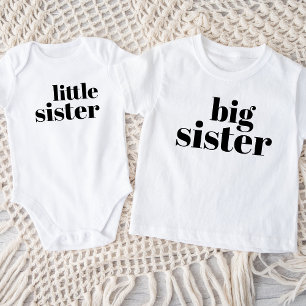 Little Sister Matchande familj i Syskon T Shirt