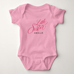 Little Sister Personlig Namn T-shirt