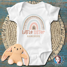 Little Sister Rainbow T Shirt