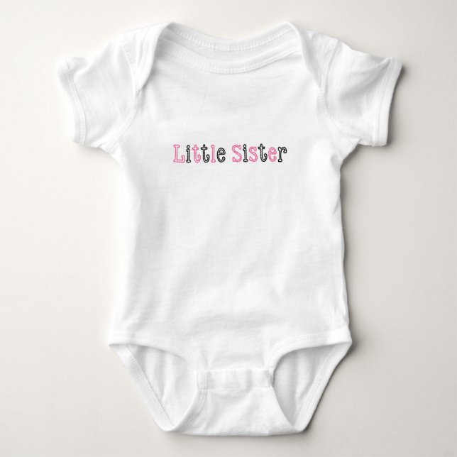 Little Sister Shirt T Shirt (Framsida)