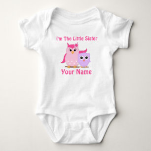 Little Sister Uggla Personlig T Shirt