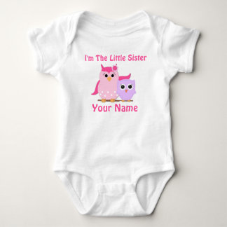 Little Sister Uggla Personlig T Shirt