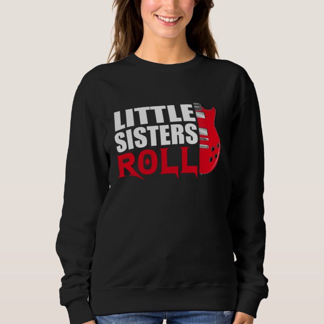 Little Sisters Roll   Matching Younger Sister T Shirt (Framsida)