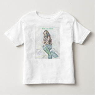 Little Sjöjungfru Fairytales Fantasy Art T-Shirts