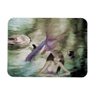 Little Sjöjungfru Vinyl Magnet
