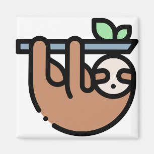Little Sloth Magnet