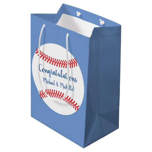 Little Slugger Baseball Baby Shower (Baksidan Vinklad)