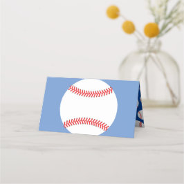 Little Slugger Baseball Sports Baby Shower Placeringskort
