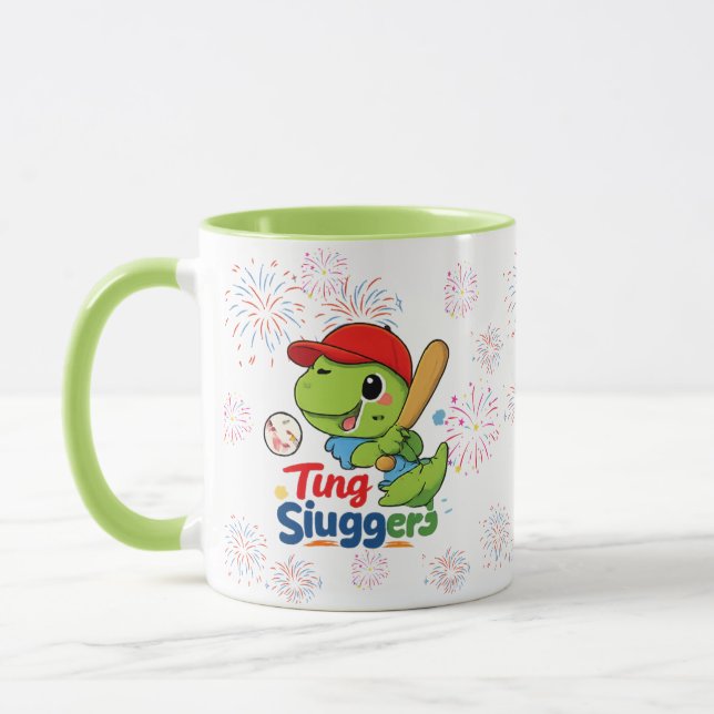 Little Slugger Best Wishes Mug Mugg (Vänster)