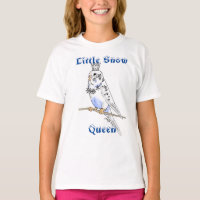 Little Snö Queen Budgie Kids T-shirt