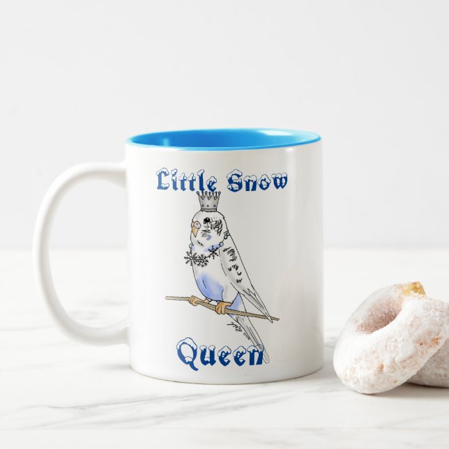 Little Snö Queen Budgie Mugg (Med munk)