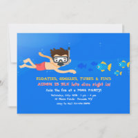 Little Snorkeler-inbjudan
