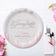 Little Snowflake Winter Baby Shower