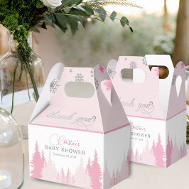 Little Snowflake Winter Baby Shower Presentaskar