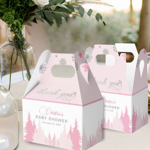 Little Snowflake Winter Baby Shower Presentaskar