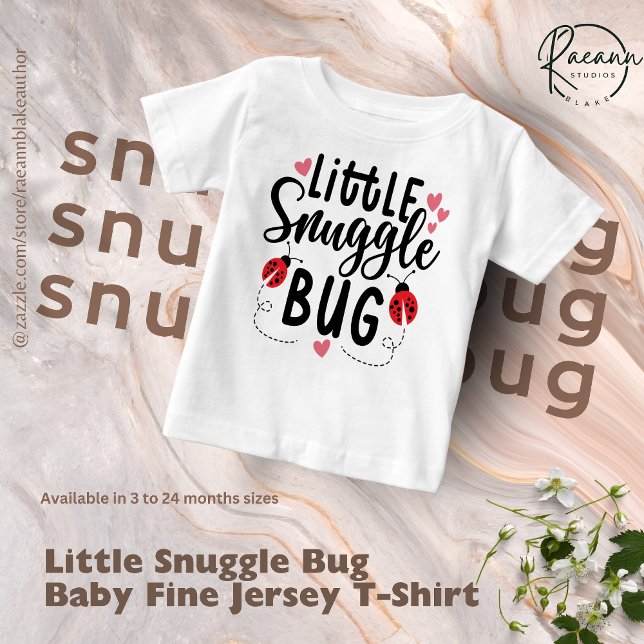 Little Snuggle Kryp Baby Bra Jersey T-Shirt (Skapare uppladdad)