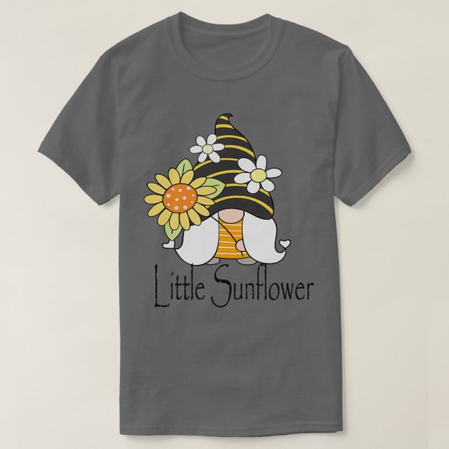 Little Solros Cute Gnome T Shirt (Design framsida)