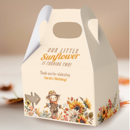 Little Solros Fall Birthday Presentaskar