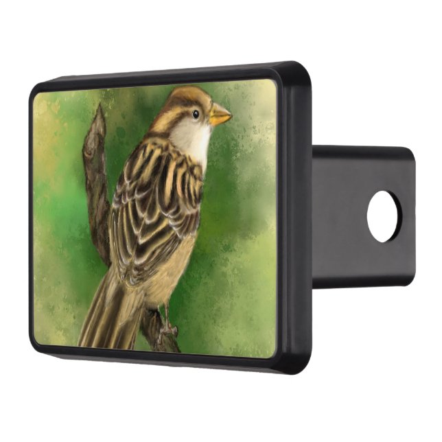 Little Sparrow Hitch Cover - Grönt Dragkroksskydd (Vänster)