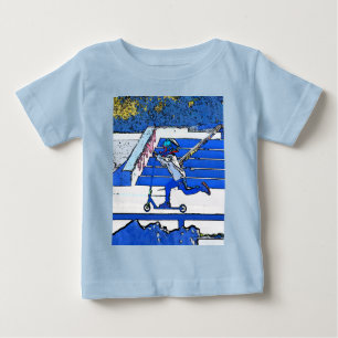 Little Speedster - Scooter Rider T Shirt