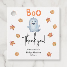 Little spöke - babydusch tack gåvor etiketter